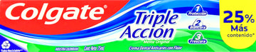 Crema Dental Colgate Triple Accion 75 gr — Colgate-Palmolive