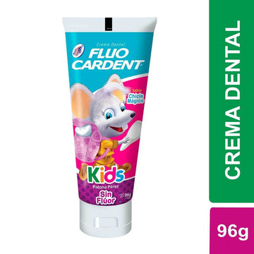 Crema Dental Fluo Cardent Kids Sin Flúor Ratón Pérez Tubo 96 g — JGB