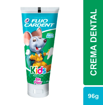 Crema dental Fluocardent Kids sin flúor Ratón Pérez 96 g — JGB