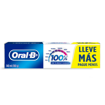 Crema Dental Oral B 100% 140 ml — Procter & Gamble