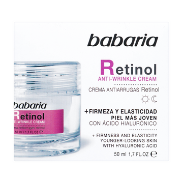 Crema Facial Babaria Retinol 50 ml - tarro antiedad con retinol puro