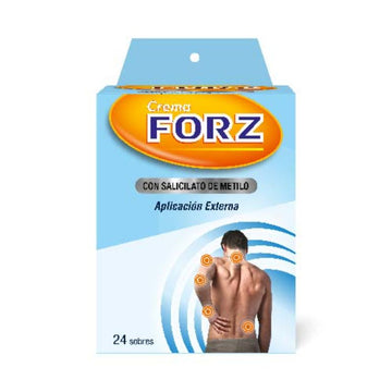 Crema Forz salicilato de metilo 24 sobres — Gerco