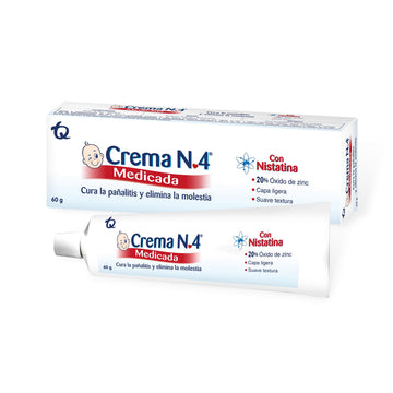 Crema N°4 Medicada 60 gr — Tecnoquímicas