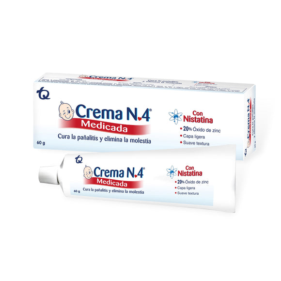 Crema N°4 Medicada 60 gr — Tecnoquímicas