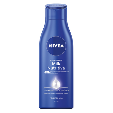 Crema Nivea Body Milk Nutritiva 125 ml — Beiersdorf