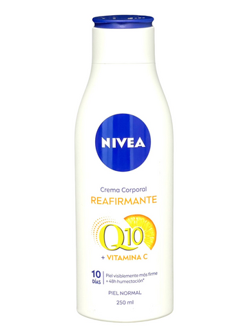Crema Nivea Body Milk Q-10 Plus Reafirmante 250 ml — Beiersdorf