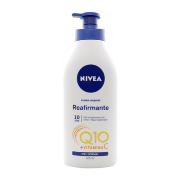 Crema Nivea Body Milk Q-10 Plus Reafirmante 625 ml — Beiersdorf