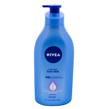 Crema Nivea Body Soft Milk Seca 1000 ml — Beiersdorf
