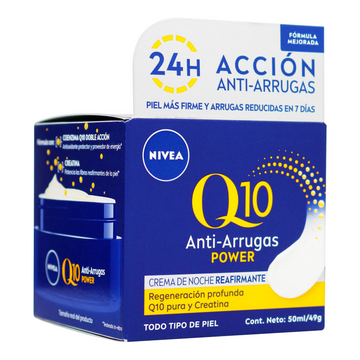 Crema Nivea Visage Antiarrugas Plus Q10 Noche 50 g — Beiersdorf