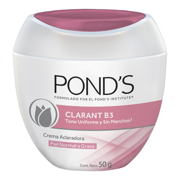 Crema Pond's Clarant B3 Normal a Grasa 100 gr — Unilever