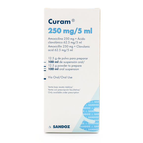 Curam 250mg/5mL Suspensión 100mL — GlaxoSmithKline