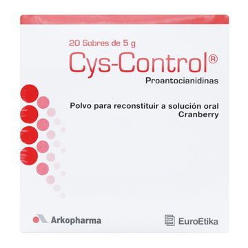 Cys Control 20 Sobres — Euroetika