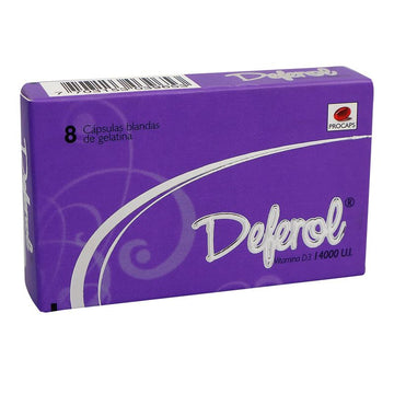 Deferol 14.000 UI 8 Cápsulas — Procaps