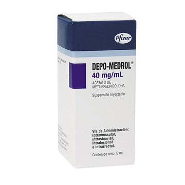 Depo-Medrol acetato de metilprednisolona 40 mg 1 ml ampolla — Pfizer