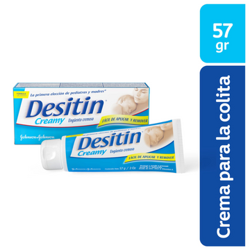 Desitin Creamy Aloe y Vitamina E 57 gr — Johnson & Johnson