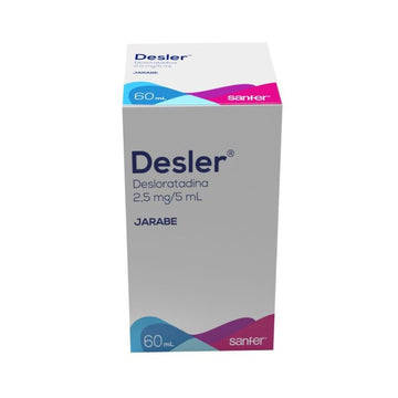 Desler Desloratadina 2,5 mg/5 ml Jarabe 60 ml — Bussié