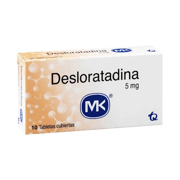 Deslosher Desloratadina 5mg 30 Tabletas — Herson