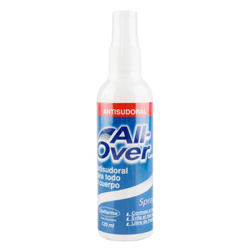 Desodorante Antisudoral All-over Spray 120 ml — Quifarma