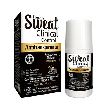 Desodorante antitranspirante Sweat Clinical roll-on 50ml — Natural Freshly