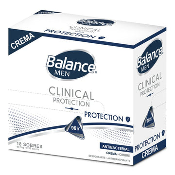 Desodorante Balance Men Clinical Protection crema 18 sobres — Henkel