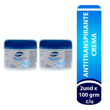 Desodorante Balance Crema Ultra Protector Men x 2 Uds x 100 g — Henkel