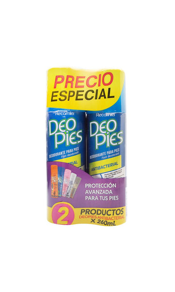 Desodorante Deopies Antibacterial Spray Duo 260 ml — Recamier