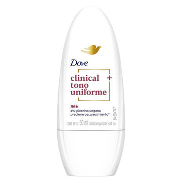 Desodorante Dove Rollon Tono Uniforme Clinical 50 ml M — Unilever