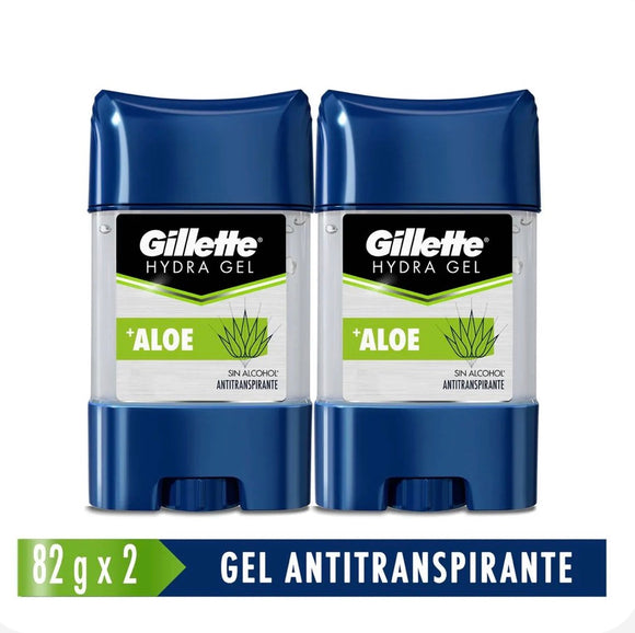 Desodorante Gill Hydra Gel Aloe Vera 82 gr x 2 unidades — Nutresa