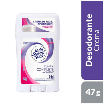 Desodorante Lady Speed Stick Clinical Complete Power 47 g — Colgate-Palmolive