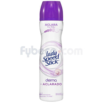 Desodorante Lady Speed Stick Derma + Vitamina E Spray 91 g - Presentación aerosol