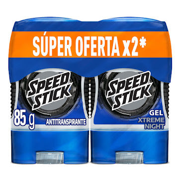 Desodorante Mennen Speed Stick Xtreme Night Gel 85 gr x 2 Unidades — Colgate-Palmolive