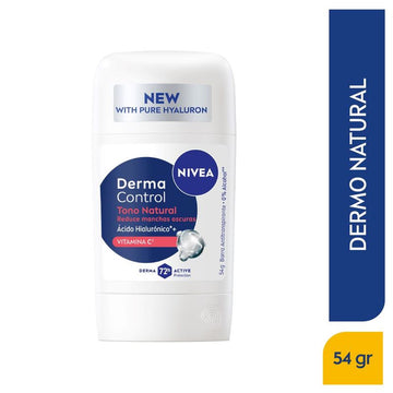 Desodorante Nivea Derma Control Tono Natural Barra 54 g — Beiersdorf