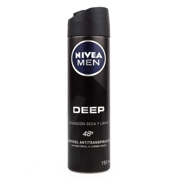 Desodorante Nivea Men Deep Aerosol 150 ml — Beiersdorf