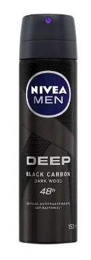 Desodorante Nivea Men Deep Extreme Aerosol 150 ml — Beiersdorf