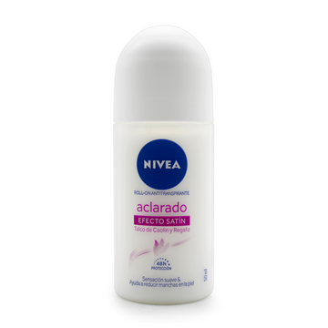 Desodorante Nivea Rollon Aclarado Natural Efecto Satin 50 ml M — Beiersdorf