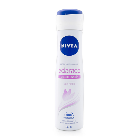 Desodorante Nivea Spray Aclarado Efecto Satin 150 ml — Beiersdorf