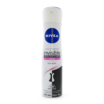 Desodorante Nivea Spray Black & White 150 ml — Beiersdorf