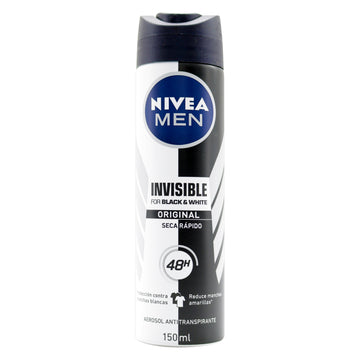 Desodorante Nivea Black & White spray 150 ml — Beiersdorf