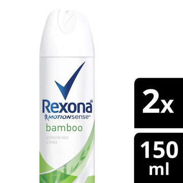 Desodorante Rexona Bamboo y Aloe Vera Spray 90 g x 2 Uds — Unilever — imagen 2
