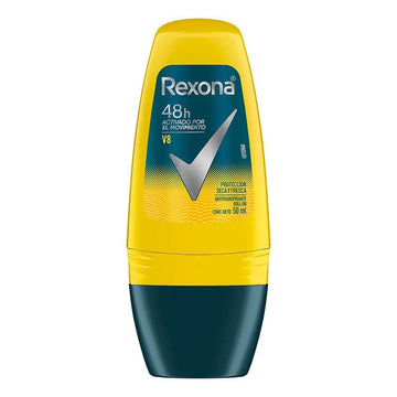 Desodorante Rexona Roll-On Men V8 50 ml x 2 Unidades — Unilever