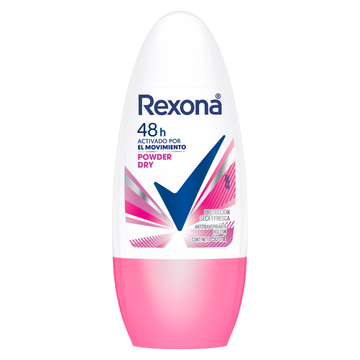 Desodorante Rexona Roll-On Powder Dry 50 ml — Unilever