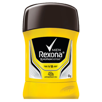 Desodorante Rexona V8 Hombre Barra 50 gr — Unilever