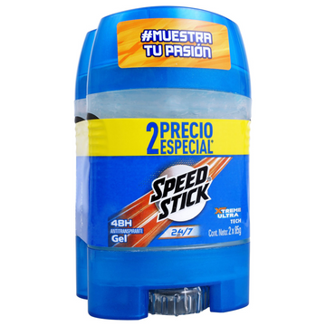Desodorante Speed Stick Xtreme Ultra Tech Gel 2 x 85 g — Colgate-Palmolive