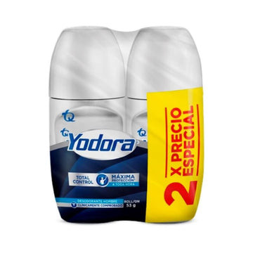 Desodorante Yodora Roll-on Total Control 53 gr — Tecnoquímicas