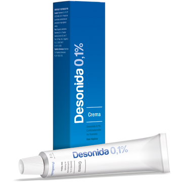 Desonida Medihealth 0.1% crema 15 gr — Megalabs