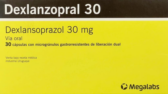 Dexlansopral 30mg 30 cápsulas — Megalabs