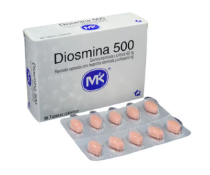 Diosmina Hesperidina 500mg 30 Tabletas — Tecnoquímicas