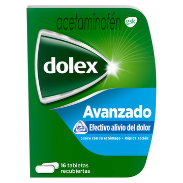 Dolex Avanzado 16 tabletas — Haleon
