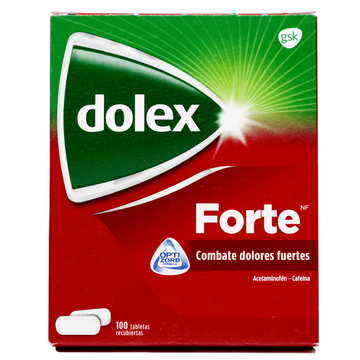 Dolex Forte 100 tabletas — Haleon