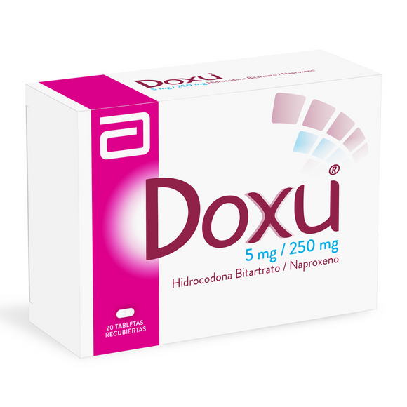 Doxu hidrocodona 5mg naproxeno 250mg 20 tabletas — Lafrancol